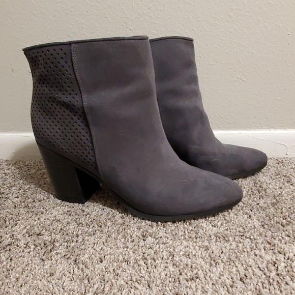 grey booties payless